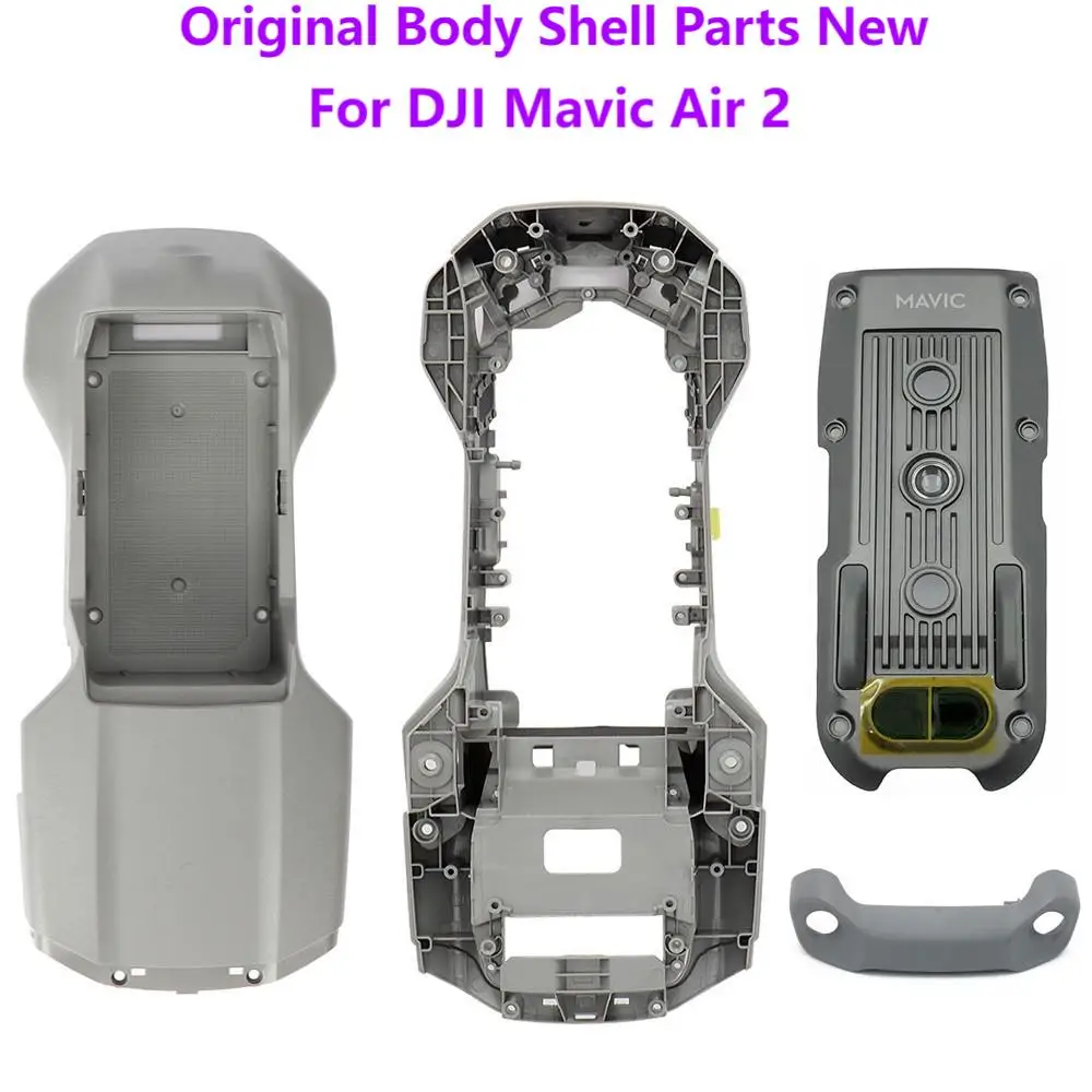 Genuine New Body Shell For DJI Mavic Air 2 Upper Shell Bottom Shell Middle Frame Front Cover Spare Part  In Stock Fast Ship New