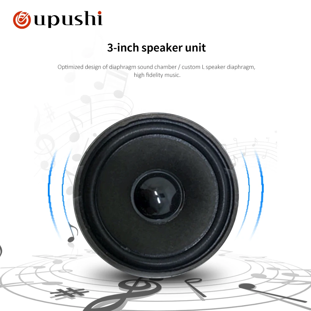 Oupushi B3+4CE523 Blue tooth compatible Home theater system High fidelity sound quality Light touch button