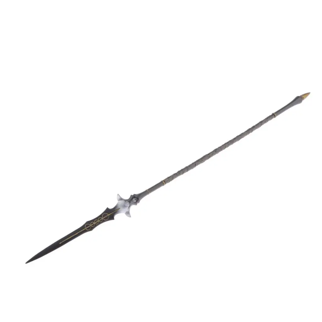 Simulation Model Toy Gifts 1 6 Scale Spears Model Duelling Sword Action Figure Accessory for Battle Play