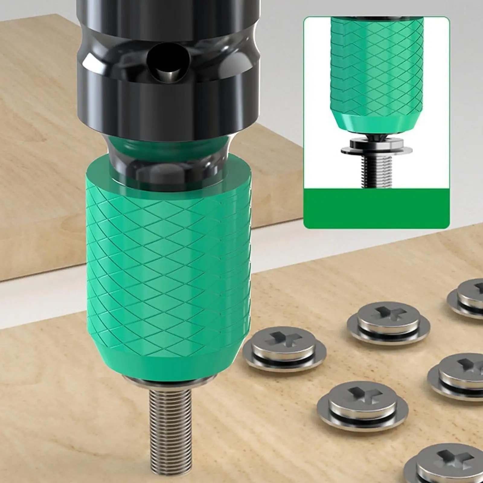 Electric Wrench Adapter Steel Impact Driver Adapter Sleeve Wrench Set for Wrench for Workshop Garage Tooling
