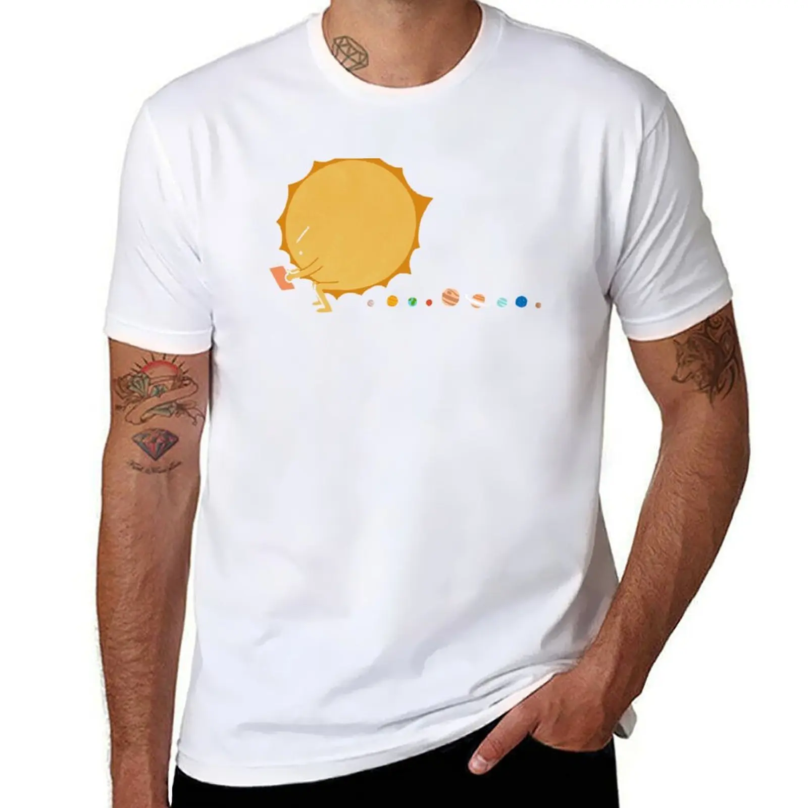 

Poo Poo Sun T-Shirt man tshirt cotton tshirt 100% T-Shirt