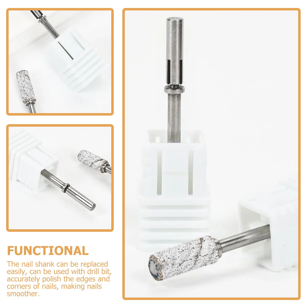

Drill Supplies Replacement Bits For Manicure Polishing Head Grinding Tools Nail Cuticle Nail Bit Art Supplies