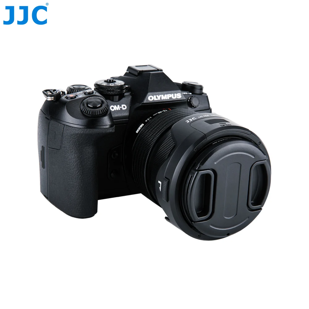 غطاء عدسة JJC متوافق مع عدسة Olympus M Zuiko Digital ED 12-40mm f/2.8 PRO يستبدل Olympus LH-66