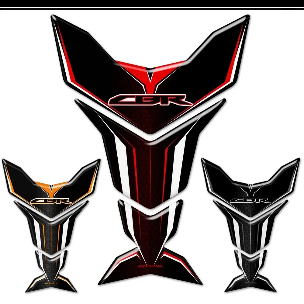 

For Honda CBR 600 650 1000 F R RR Stickers Decal Tank Pad Protection Motorcycle Stickers And Decals