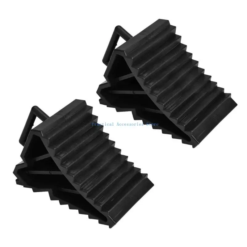

U75E Wheel Driveway Ramps AntiSlip Wheel Chock Threshold Ramps For Car Truck SUV
