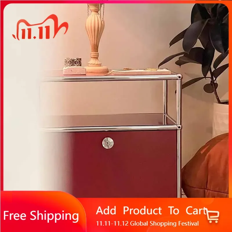 

Unique Study Bedside Table Luxury Compact Aesthetic Replica Enclosure Salon Cabinet Princess Meuble De Rangement Hotel Furniture