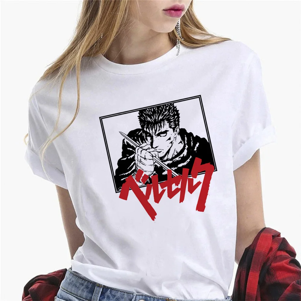 Berserk shirt teen kawaii harajuku  Digital Grunge 2000s graphic tshirt kawaii Digital Breathable graphic Graphic