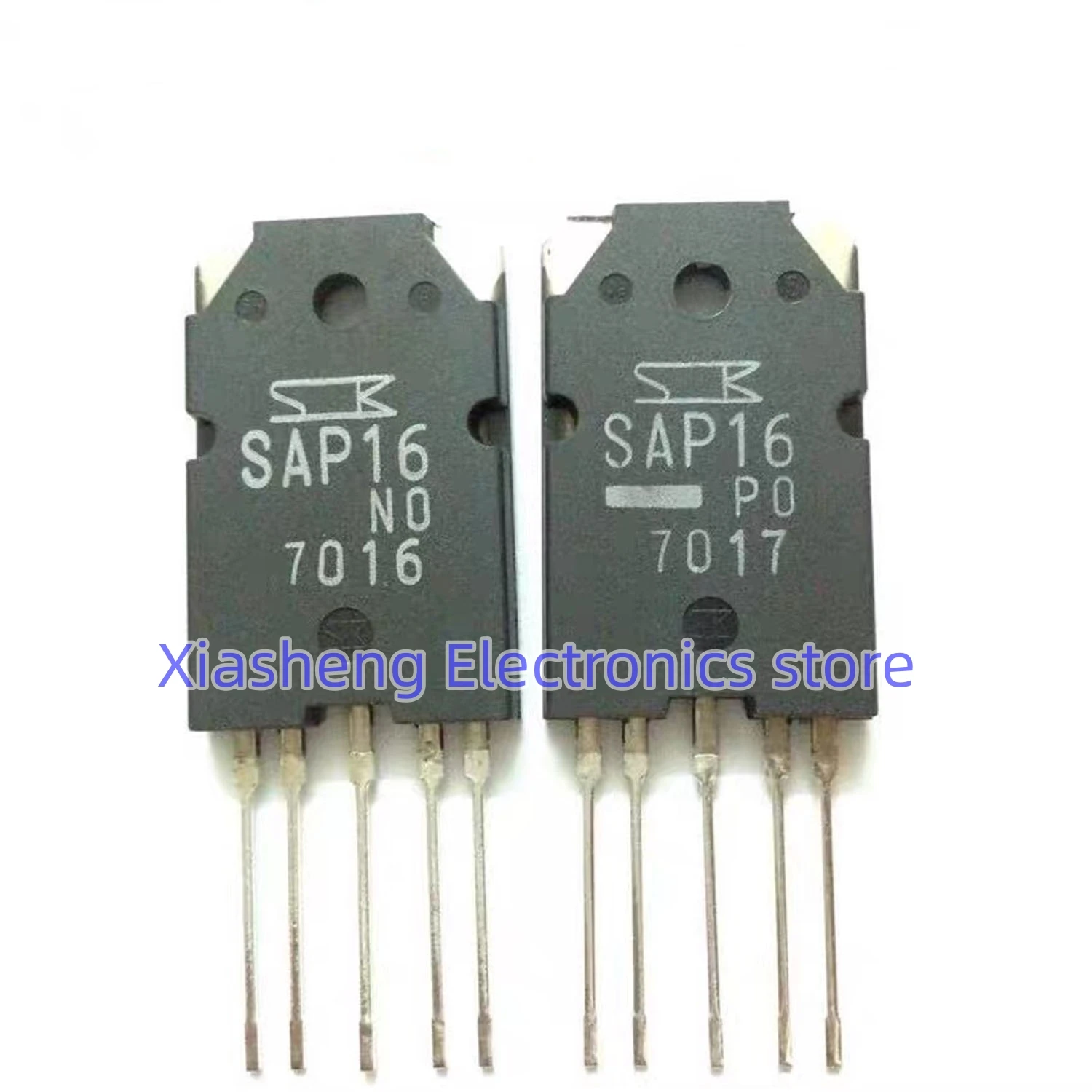 New Original 1Pair SAP16-NO + SAP16-PO TO-3PL Darlington Power BJT Transistor In Stock Electronic Components Good Quality