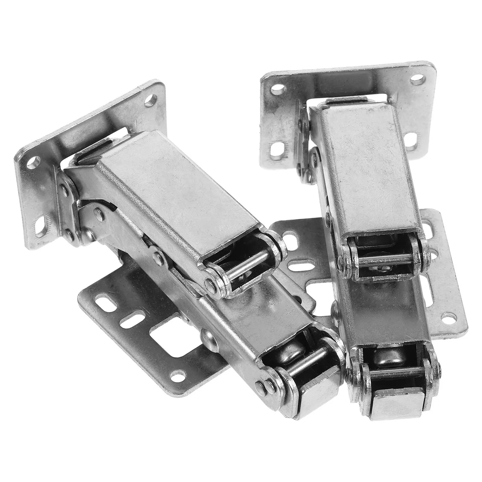 

2Pcs Hydraulic Silent Cabinet Hinges Heavy Duty Thick Surface for Kitchen Cabinets Concealed Door Damper Furniture Hardware