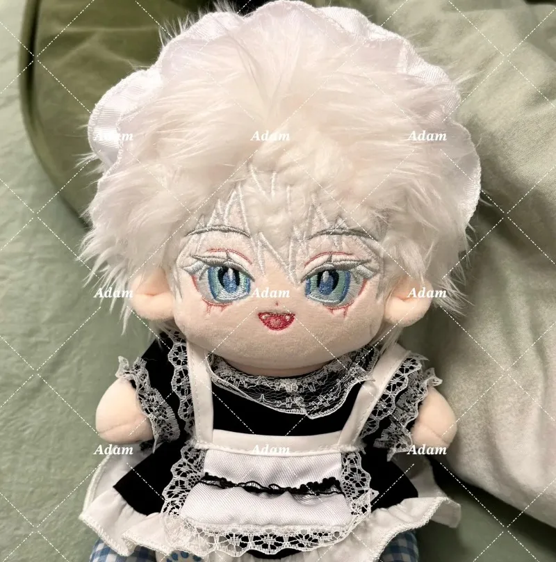 

20cm Jujutsu Kaisen Gojo Satoru Dress-up Doll Anime Peripheral Stuffed Plush Doll Cartoon Cotton Doll Children Adults Cute Toys