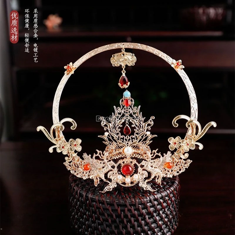 2024 fee dunhuang fei tian hanfu tiara klassieke sierlijke waardige hoofddeksels Chinese stijl prachtige veelzijdige hanfu accessoire