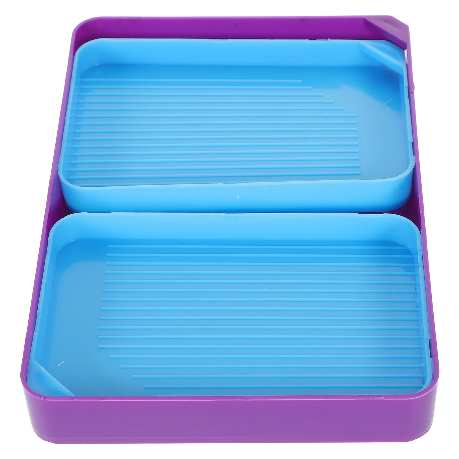 

1 set Storage Box Rhinestone Tray Bead Board Sorting Boards Purple Funnel Large Disc Set For Crafting Jewelry