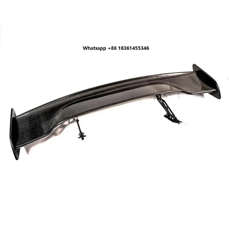 

For Sedan Model 3 Y S X Car Real Carbon Fiber Boot Wing Auto Body Parts Universal Electric Automatic Rear Trunk Spoiler