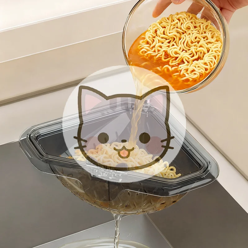 

Separate Anti-leak Sink Drain Basket Filter Quickly Detachable Openable Bottom Cover Kitchen Sink Filter Strainer Magnetic