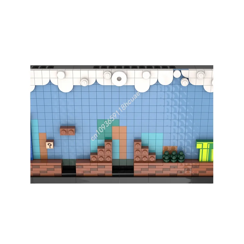 

4559 деталей MOC Mariose All Stars World 1, конструктор, развивающая игрушка, DIY, креативное обучение, идея для рождественского подарка