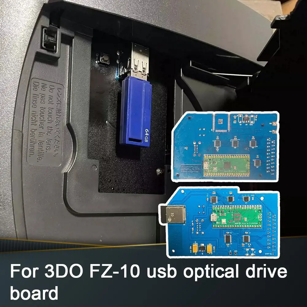 

For 3DO FZ-10 USB Optical Drive Board For Gaming Consoles Which Can Play Games And Play CD Images Through USB Flash Drives