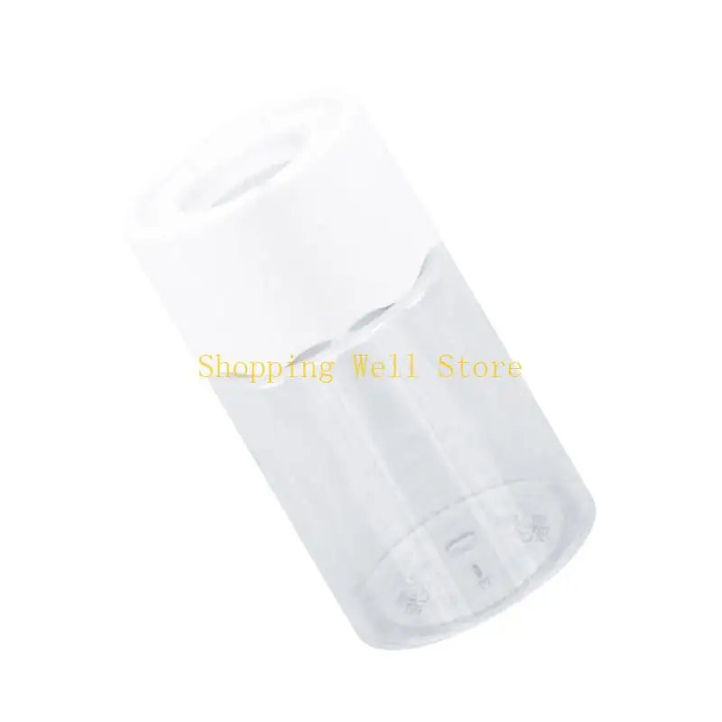 KX4B Leakproof Hydroponic Planter Transparent Vase with Detachable Covers Suitable for Easy Watering and Indoor Plant Display