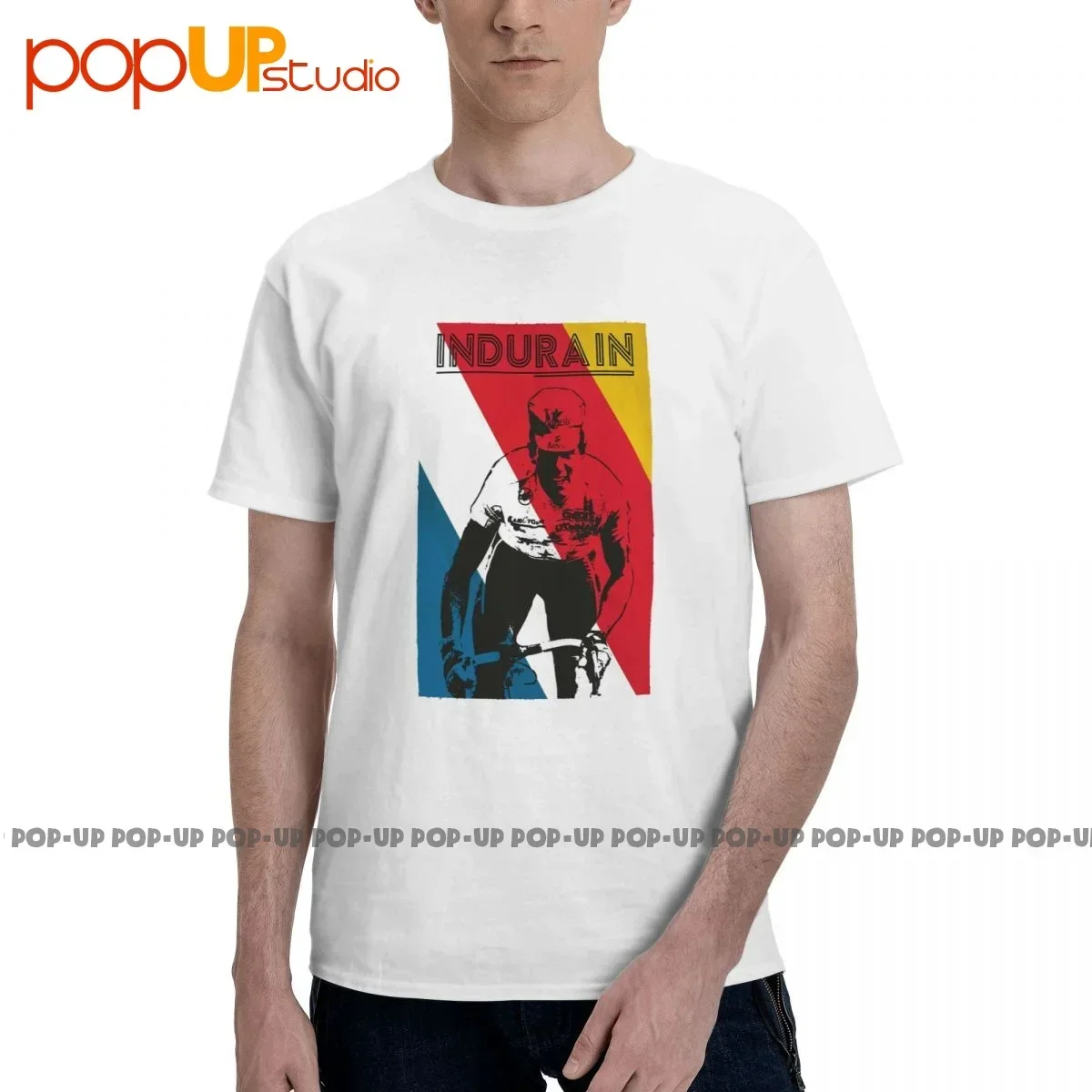 Pop Meme Tributo Miguel Indurain Campione Ciclismo Spagna Miguelon Iridato T-shirt Tee Unique Shirt Hot Selling