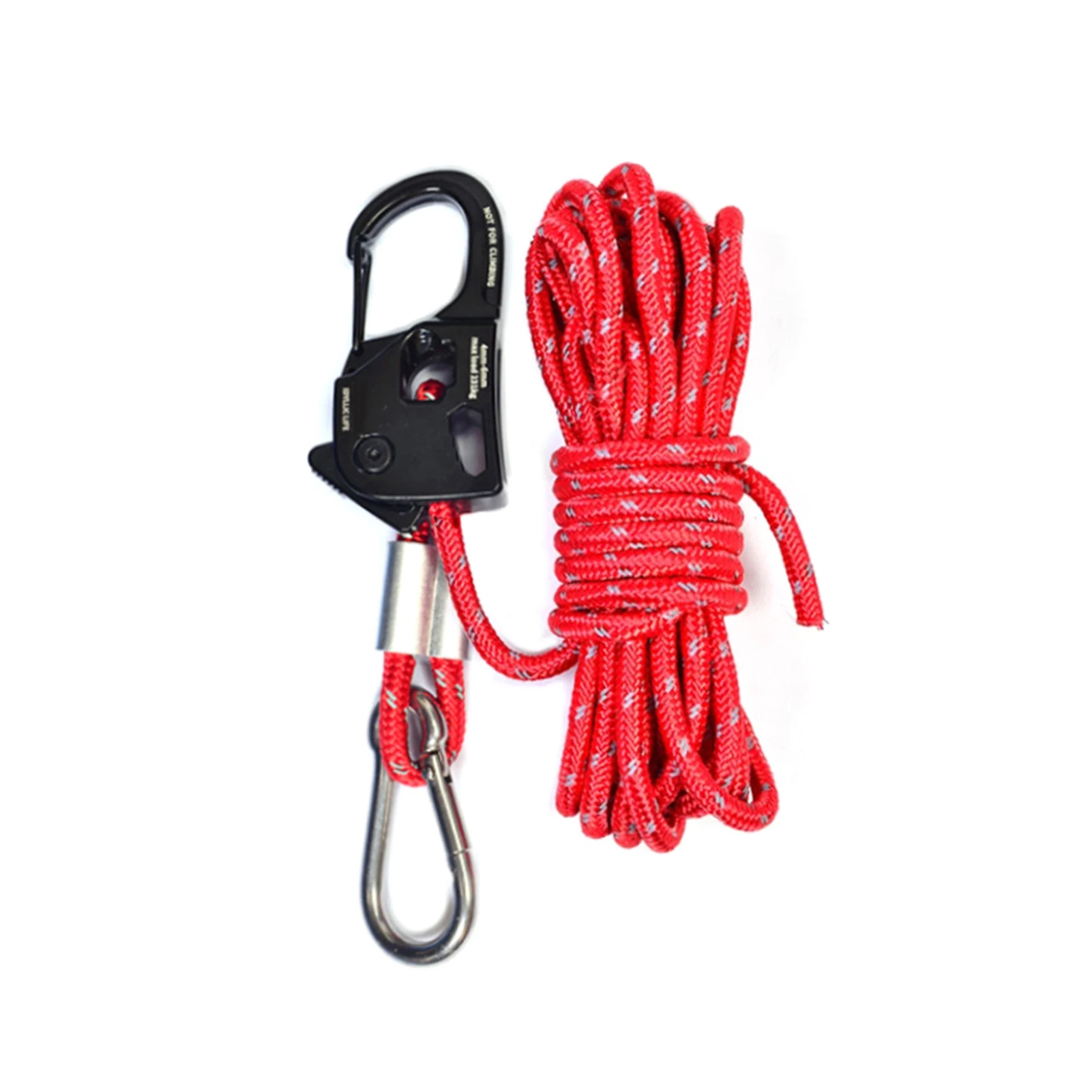 Tent Guy Ropes with Adjuster with High-Durability and Strength Multifunction Rope Suitable for Outdoor Activities