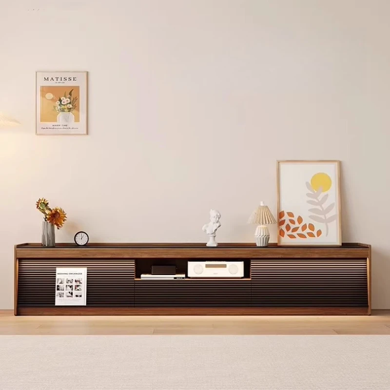 Bodenschränke, TV-Ständer, Display-Designer-Salon, Kreativität, Retro-TV-Ständer, High-End-Monitor, einfache Archivierungsboxen, Wohnmöbel