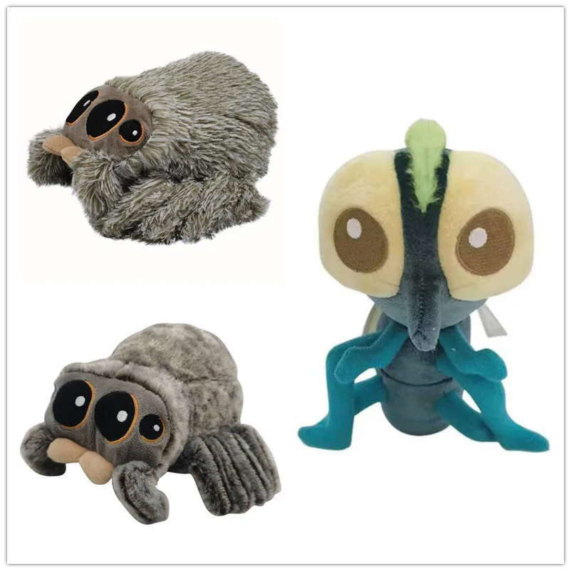 Stuffed Soft Animals Plushies Spider Little fly Baby  Baby Toy Cartoon Animal Game Movie Peripheral Doll Kid Birthday