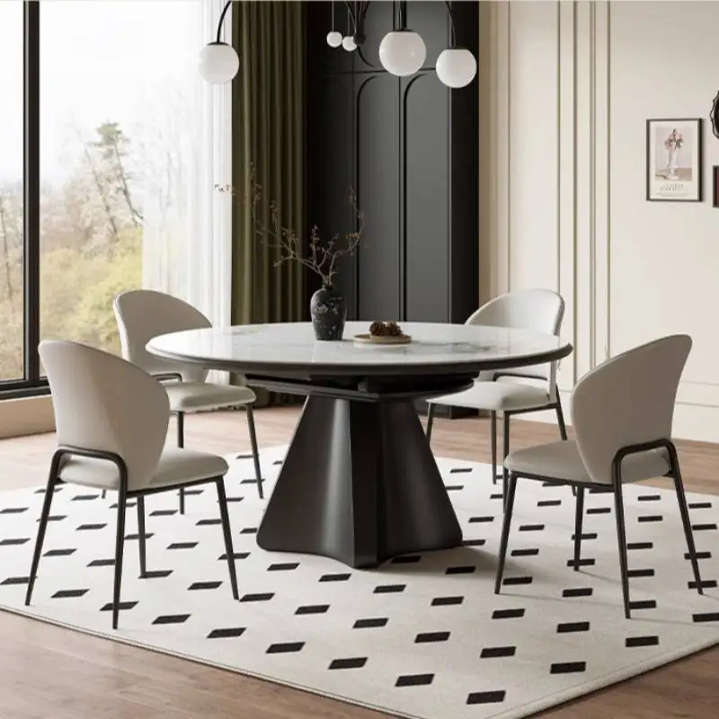 Dining Tables Decorations Minimalist Expandable Nordic Dining Tables Modern Furniture For Home