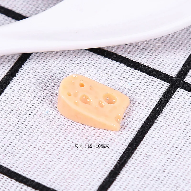 10 قطعة أجبان صغيرة ل 1/12 مقياس دمية محاكاة مصغرة المطبخ الغذاء دمية اللعب التظاهر اللعب #3