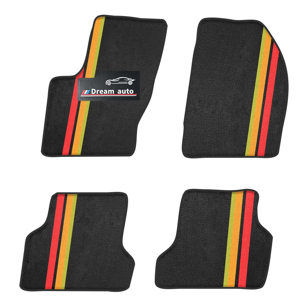 Car Floor Mat For Ford Focus 2004-2009 C307 MK2 NOT Classic Cross bridge 18cm Waterproof Car Mats Full Set