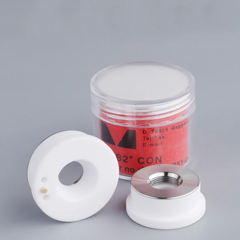 5 sztuk włókna części laserowe pierścienie ceramiczne używane do Bodor/Han's/HSG marka przędzarka Raytools/WSX D32 i D28 typu włókna ceramiczne