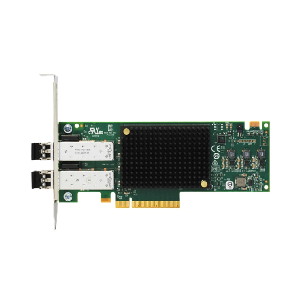 LPE32002-AP SFP Fiber Network Adapter Card Dual Port 25 Gigabit Ethernet FCC/ROHS Certified PCI Network Lan Card for Server PC