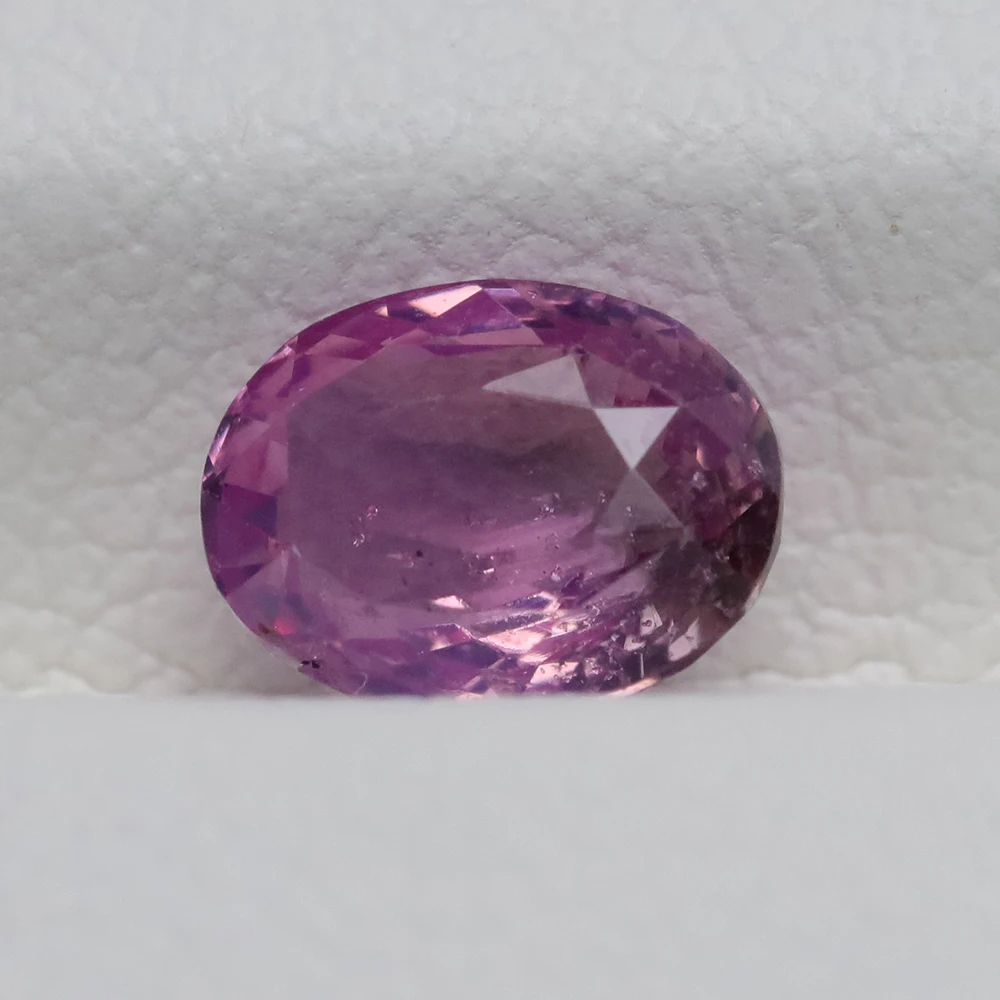 

Gem 1.05ct Pink Sapphire Rectangle 6.52X5.04X3.25mm Private Custom Ring Pendant Earring Main Stone Natural Untreated