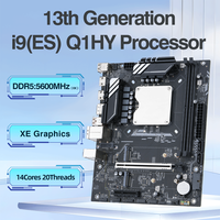 DIY Gaming PC Computer Motherboard CPU Combo Interposer Kit Q1HY ES 0000 Set(Refer to Kit i9 13900HK)14C20T DDR5 RAM placa mae