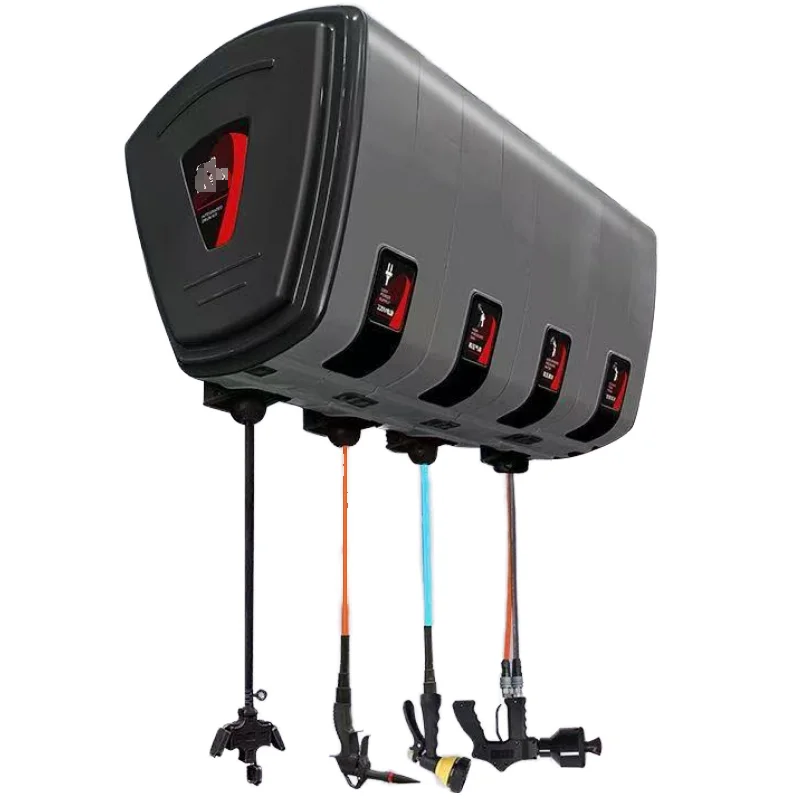 

Electric High-Pressure Foam Hose Reel Box Drum for Car Wash Equipment Single Hose for Water/Air Car Washing Shop