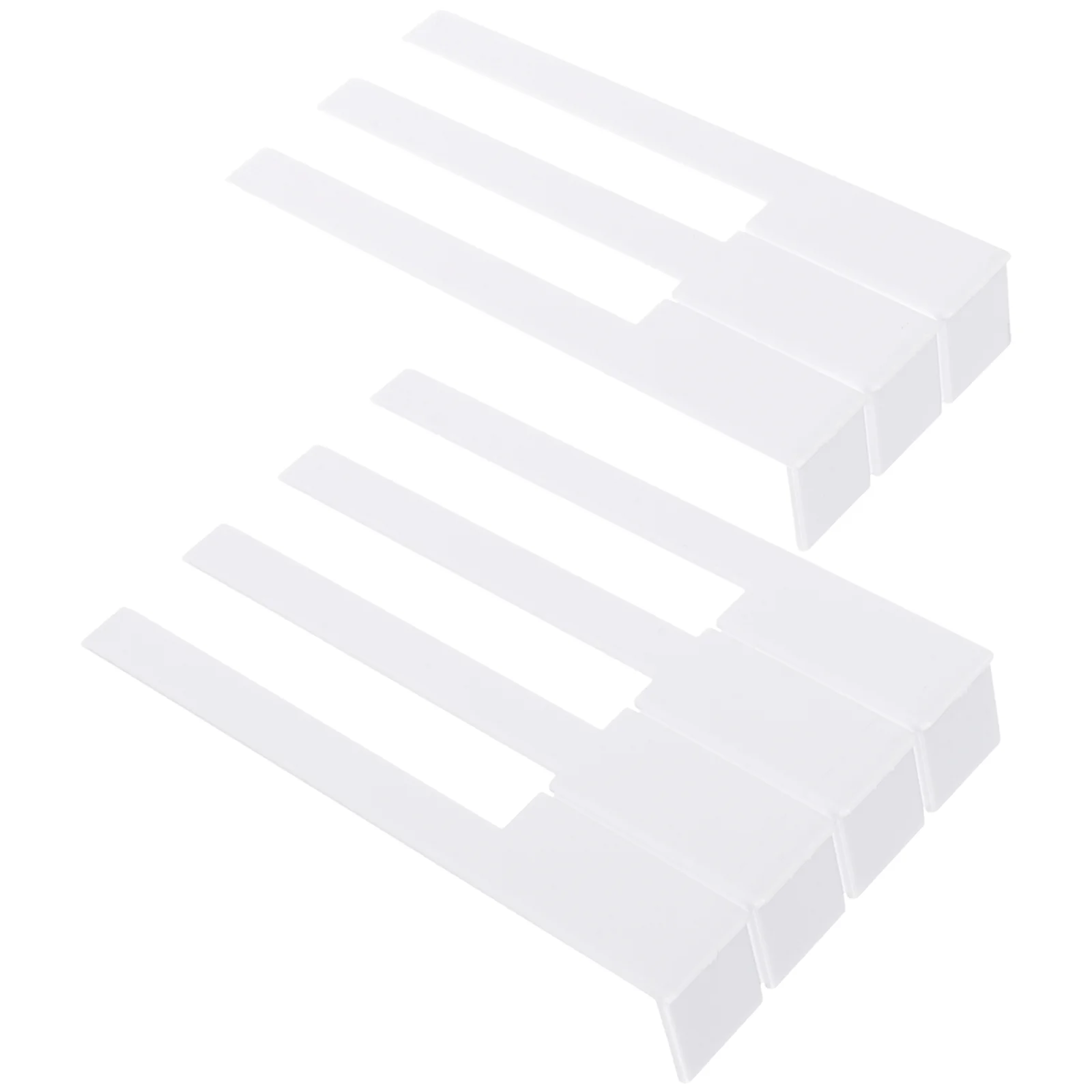 

2 Pcs White Plastic Keytops for Piano Keys Replacement Vertical Keyboard Instruments Tops Piano Accessories Repair