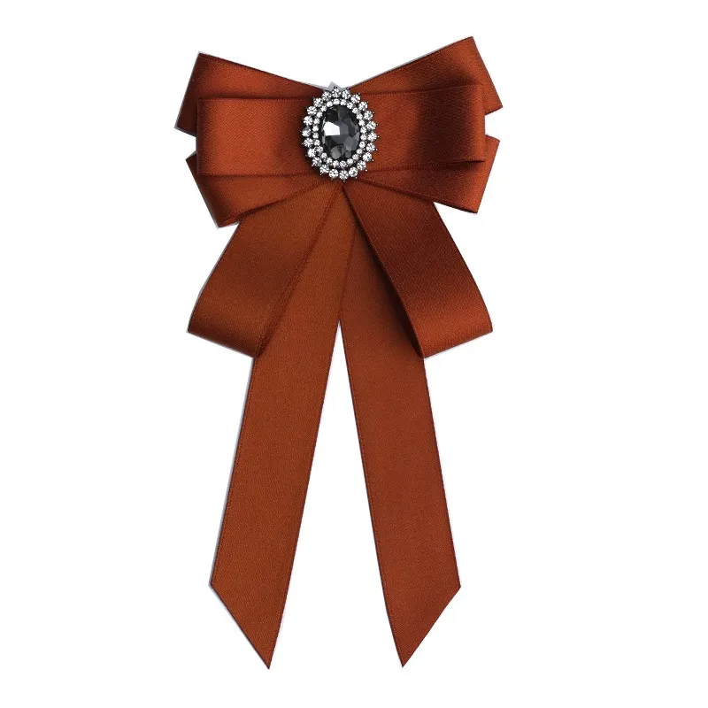 Handgemachte Mode neue Schmetterling Knoten Band Diamant Fliege College weiß Strass Süßigkeiten Farbe Fliege Geschenk für Schulmädchen Krawatte – Detail 36
