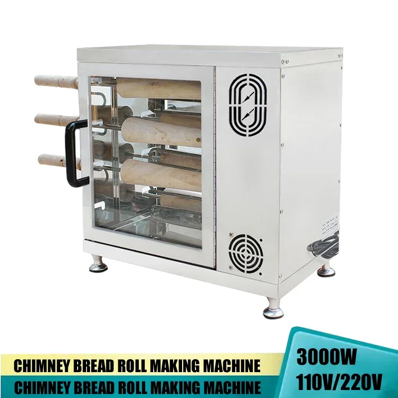 

Машина для изготовления рожков для мороженого в форме пончиков, конусы для торта, машина для гриля, электрическая печь Kurtos Kalacs