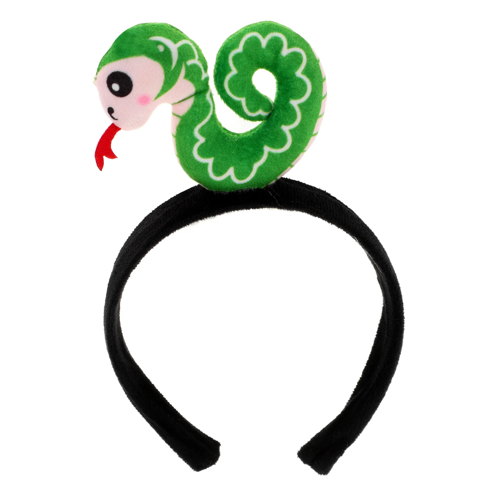 

Snake Cartoon Dress Up Headband For Women Lightweight Festival Party New Year Costume Supply Animal Headbands Cloth