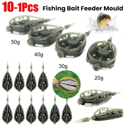 Fishing Nest Beater Bait Inline Method Feeders Mould Lightweight Flysand Fishing Feeder Bait Holder Carp Fishing Accessorie Tool