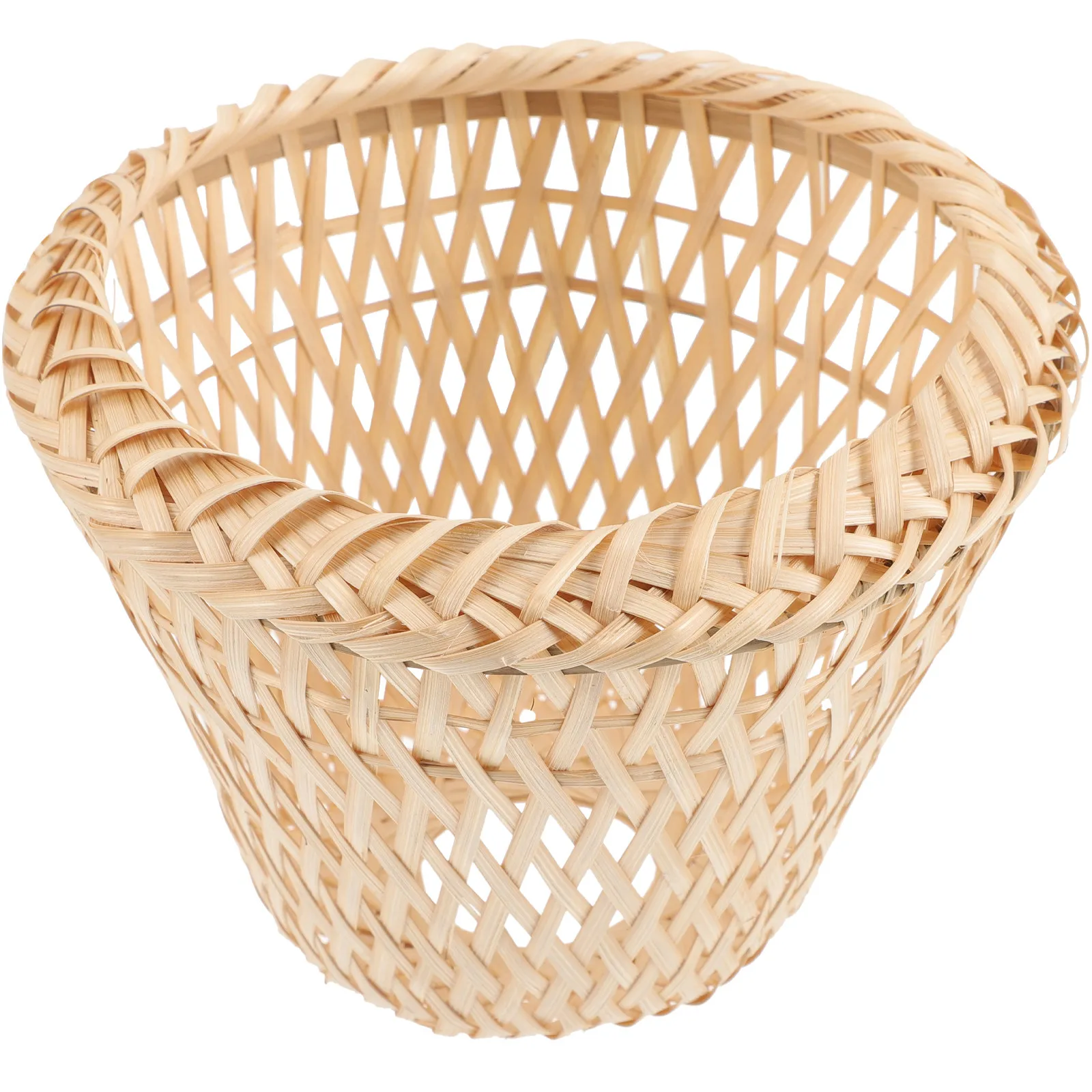 Bamboo Woven Retro Lamp Shade Barrel Vintage Light Cover for Living Room, Bedroom, Hotel & Restaurant