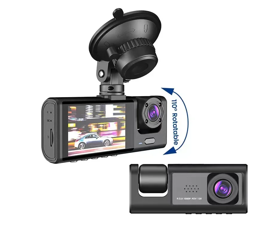 

Hot Selling full hd DVR Car Camera 1080p Driving Recorder Front and Rear Parking MonitorS Dash Cam car accessories