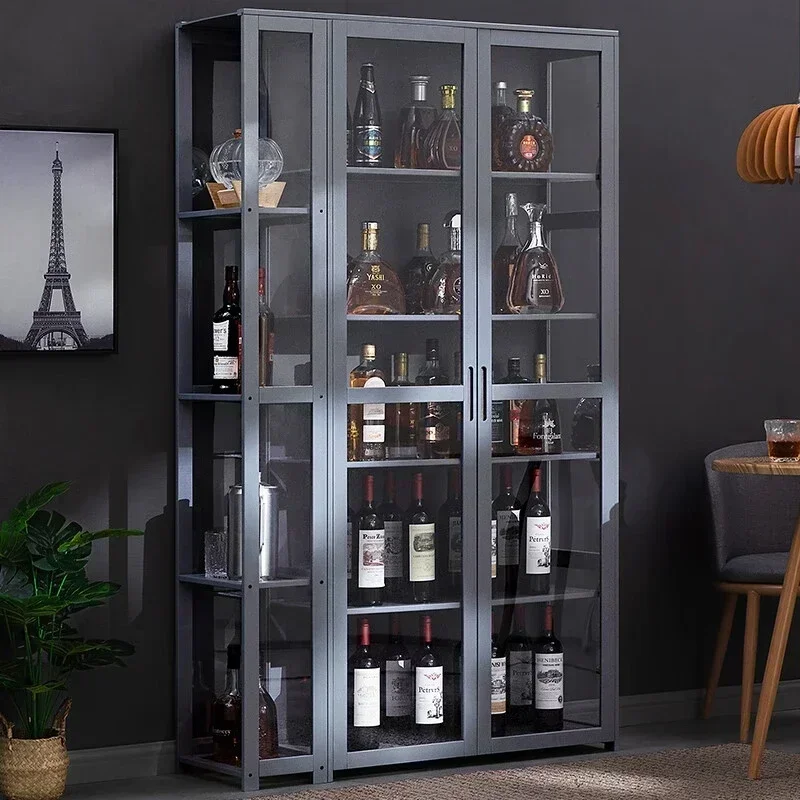 

Liquor Display Wine CabinetCommercial Storage Wall Wine Cabinets Modern Simplicity Botellero Vino Living Room Furniture Cabinet