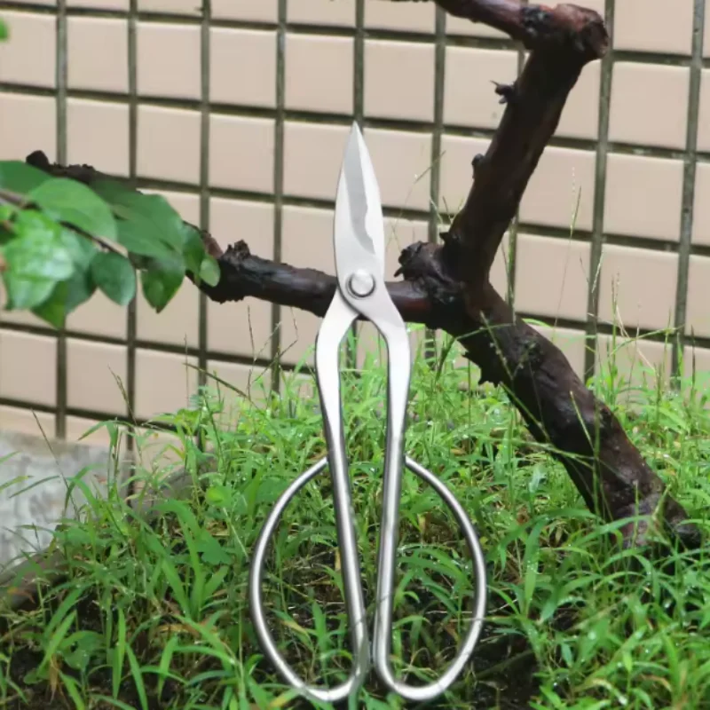 All-steel Gardening Shears for Trimming Branches Tender Shoots Flowers Bonsai As Well As for Pruning Household Plants Foliage