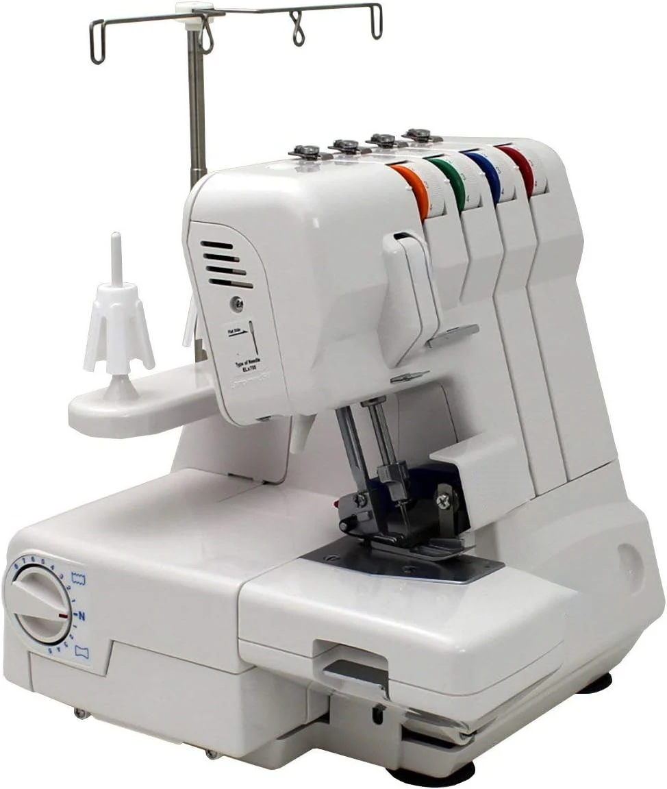 MO-50E, 3 or 4 Thread Serger, Lay In Tensions, Adjustable Differential Feed, Built In Rolled Hem, Automatic Lower