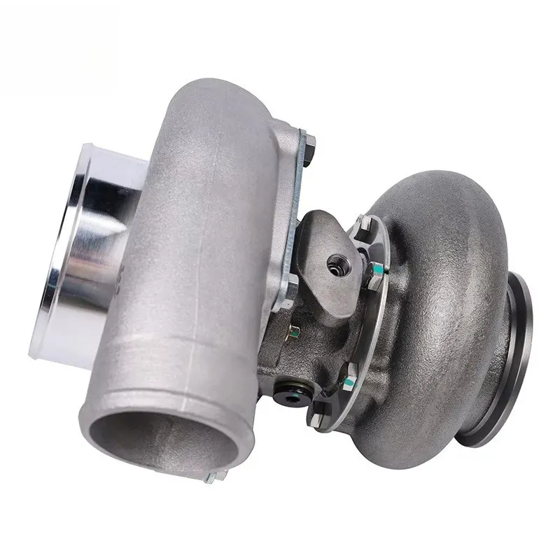 KingTec Turbo Boost .82AR 6466 Dual Ball Bearing Turbo Vband 6466 Turbocharger for Universal Car