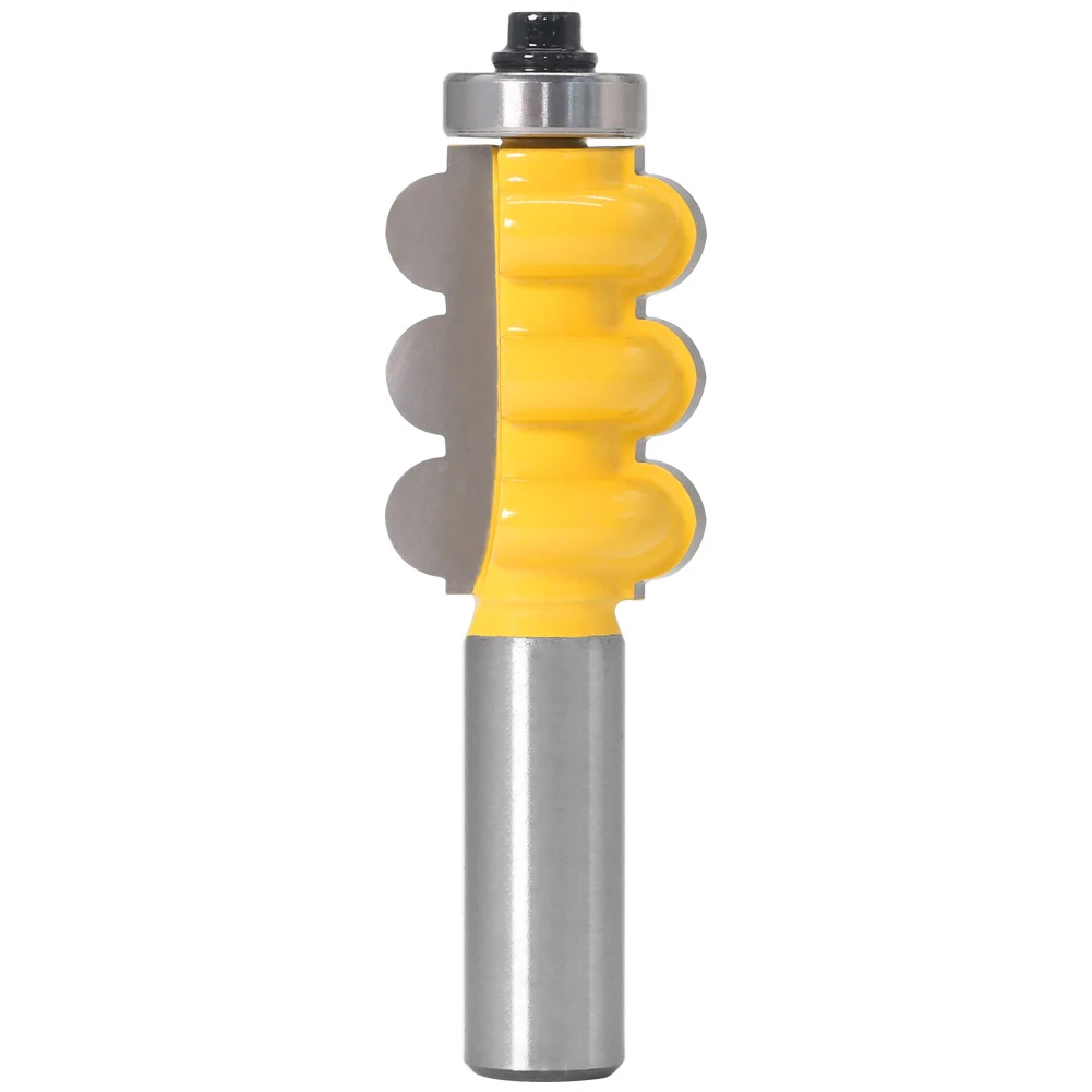 고품질 라우터 비트 밀링 커터 컬럼 몰딩 교체 목공 1/2in 목재 용 샹크 액세서리