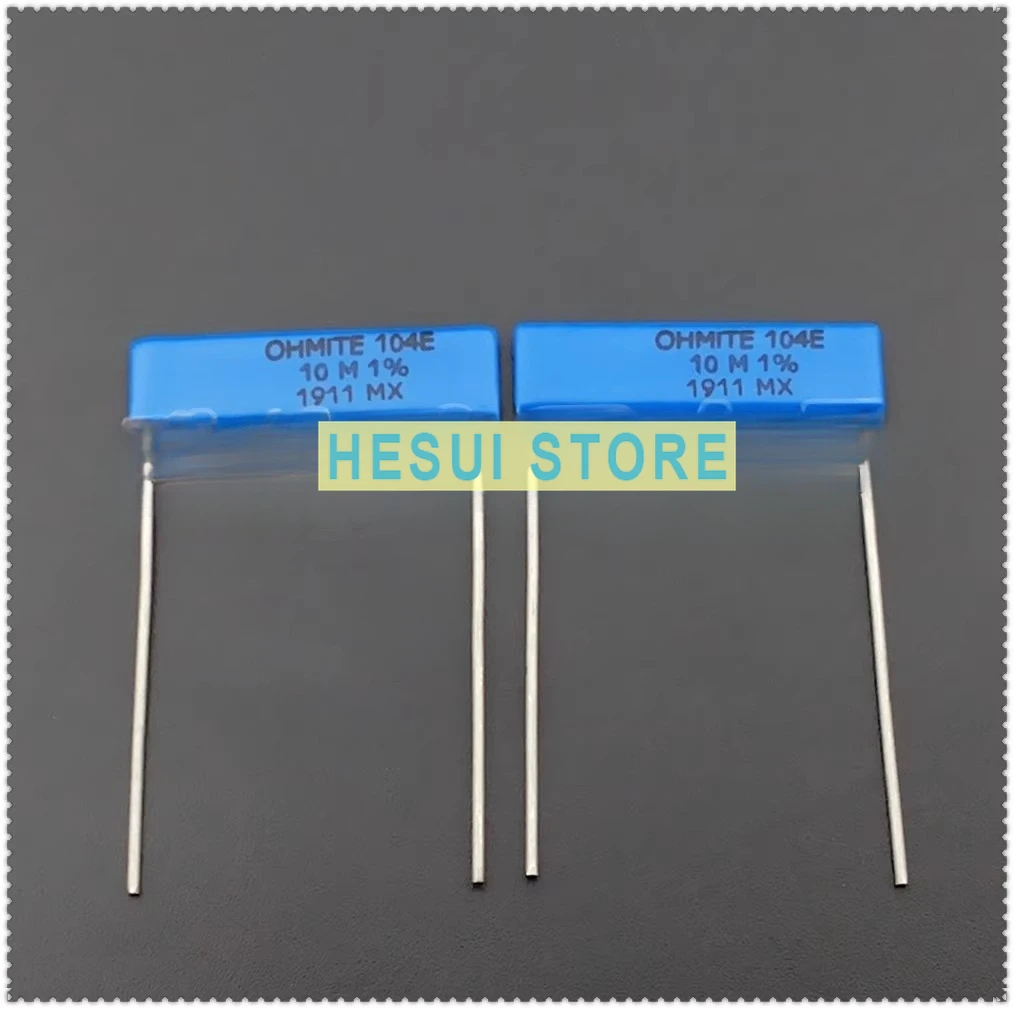 10M 1.5W OHMITE 104E non-inductive thick film resistor 10KV high voltage resistance