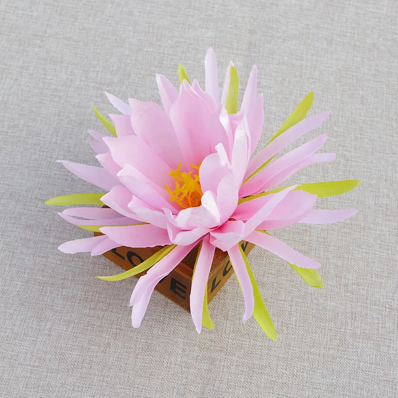 Imagem -02 - Cabeça de Flor Artificial Epiphyllum Colorido Flor Painel Parede Acessórios Decoração para Casa Casamento Fundo Parede Faça Você Mesmo Grinalda 20 Peças Lote