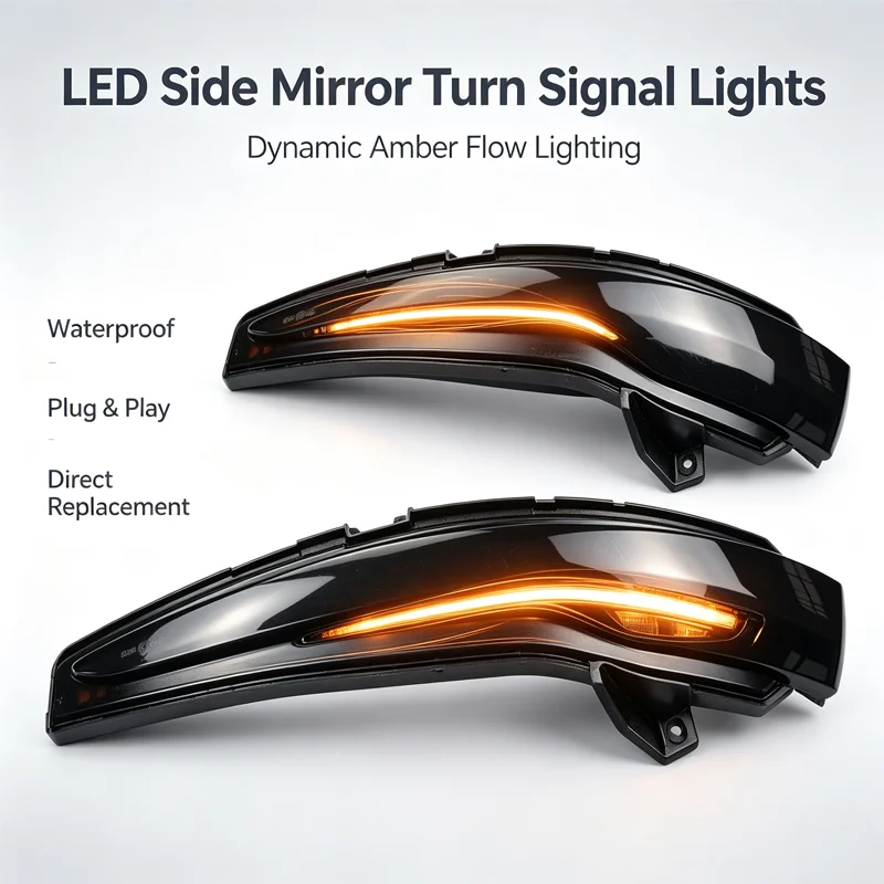 For Mercedes-Benz ES GLC-class W205 W222 W217W213 car rearview mirror running water turn signal.automobiles, parts accessories