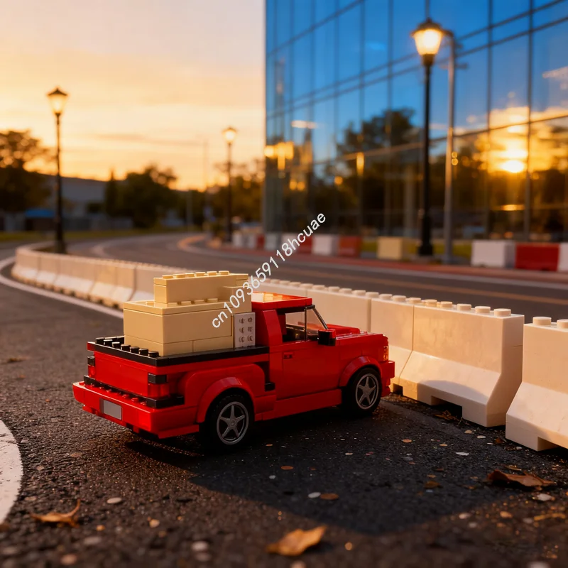 

362 шт. MOC Brian S Built Tough F Молния Модель Строительные блоки Архитектура DIY Креативная идея рождественского подарка Игрушки для детей