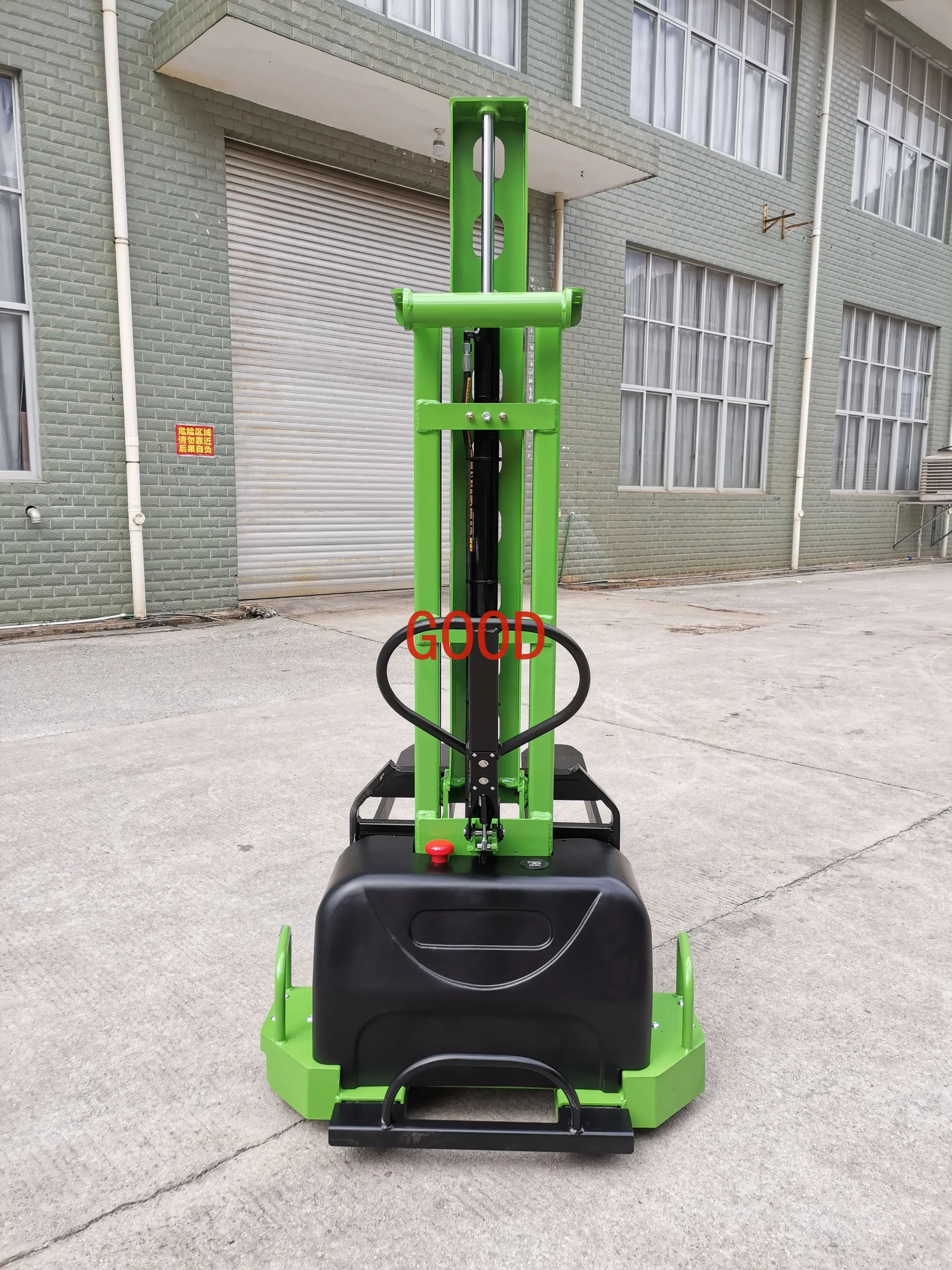 500kg 700kg 1000kg self lifting stacker self loading forklift semi electric self lifter semi electric portable lifting forklift